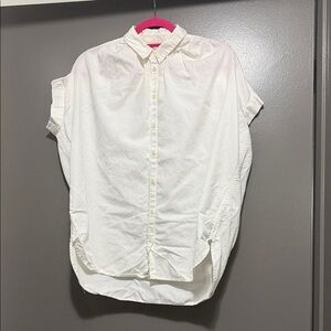 Madewell White Central Shirt